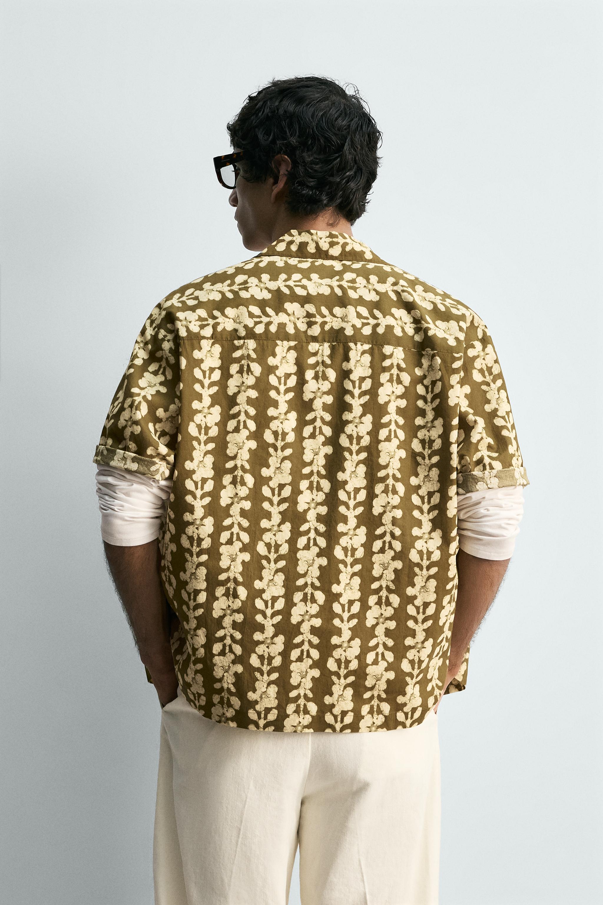 GEOMETRIC PRINT SHIRT